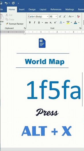 insert a map directly in Microsoft Word