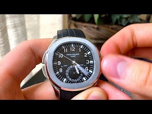 How To Use Travel Time Function On Patek Philippe Aquanaut 5164A