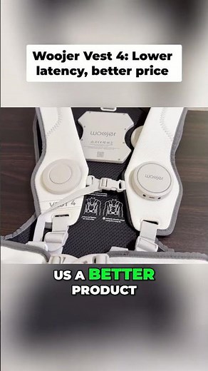 Woojer Vest 4: Amazing Tech Upgrade, Lower Price! #Gaming #WoojerVest4