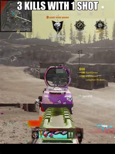 1 in a million sniper shot in Warzone