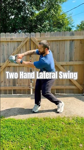 How to Perform the Two Hand Lateral Swing