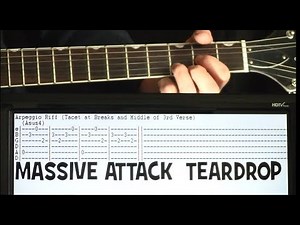 Massive Attack Teardrop Guitar Chords Lesson with Tab aka House Theme