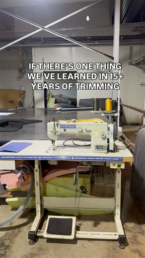 A great interior isn’t just about good looks! 📣 It’s about understanding materials, structure and how people actually use their vehicles. Whether we’re working on a car, boat, motorbike or caravan, the wrong foam density, fabric choice, or stitching technique can cause sagging, premature wear, or even compromise safety. 😬 We approach every project like a full restoration, not just a cover-up. That means hand-selecting materials, reinforcing hidden structures and tailoring every detail to your 