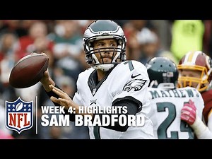 Sam Bradford Highlights (Week 4) | Eagles vs. Redskins | NFL