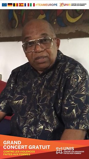 Bonjour je suis l'artiste musicien Ben Decca, je vous invite massivement à participer au concert du 25 novembre, dédié à la lutte contre les violences faites aux femmes qui se tiendra au Parvis du palais des sports de Yaoundé dès 17H. Pour participer, envoyez un message WhatsApp “JE SERAI LÀ” au numéro 682192018. #JESERAILÀ #NONAUXVIOLENCES #UNIONEUROPEENNE #TEAMEUROPE | Union européenne au Cameroun