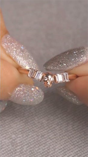 Skull Ring Enhancer (dfinejewelrystore.com) #gothic #stackingrings #skulljewelry #skullring #usa