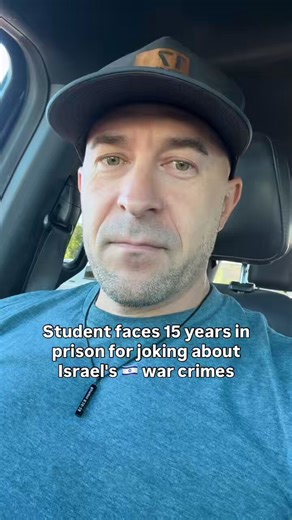 Florida student faces 15 years for joking about Israel’s war crimes. We are a colonized country.