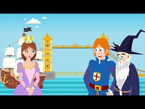 London Bridge Is Falling Down with Disney Princess | Kids Songs and Nursery Rhymes