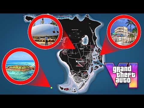 Overanalyzing The GTA 6 Map