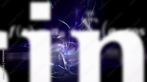 Math equations and formulas flying and disappearing in distance on abstract cosmic background. Science and mathematical research and development concept.