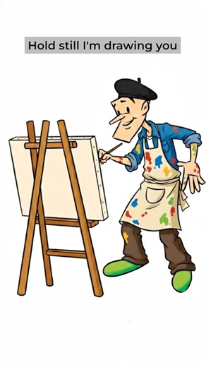 Don't move to get your free potraits! . . . . . . . . [funny, tinkle comics, suppandi, 90s kids] | Tinkle Comics Studio