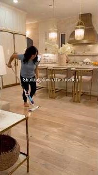 Shutting Down the Kitchen Before Bed | Night Reset Routine #cleaningmotivation