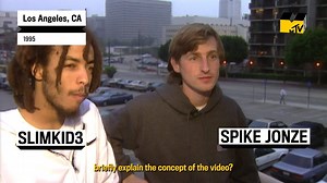 We're hitting the rewind button on some of your favorite MTV News segments from over the years! Twenty-five years ago on Week in Rock, Kurt Loder took us behind the scenes of The Pharcyde's "Drop" music video– from director Spike Jonze's vision, to how they learned to rap backwards. | MTV News