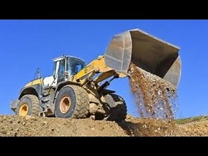 Monster Caterpillar 996 Loading Huge Rock Stones | Heavy Equipment Work