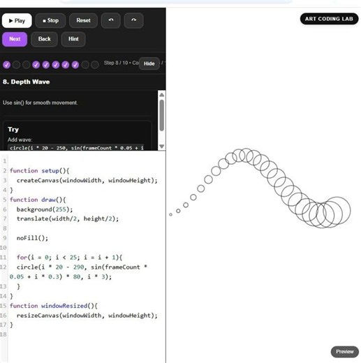 Learn Creative Coding [p5js]
