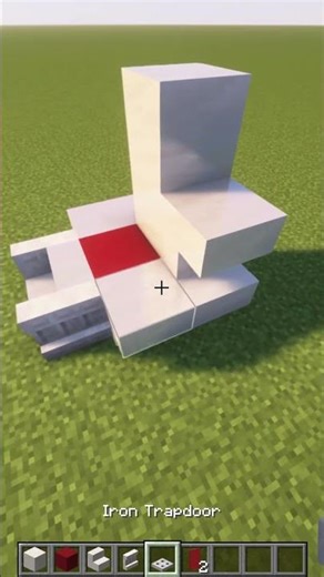 Easy #minecraft Quartz Throne Tutorial