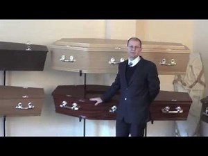 Cremation coffins - made from manufactured materials