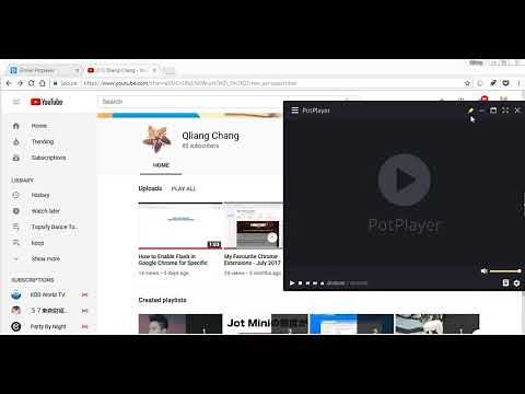 Windows OS - How to Play Youtube videos on Potplayer 2018