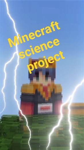 Minecraft science project #minecraft
