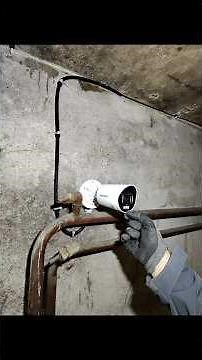 📹 Installation of a Hikvision 4MP IP Bullet Camera (2.8mm lens)