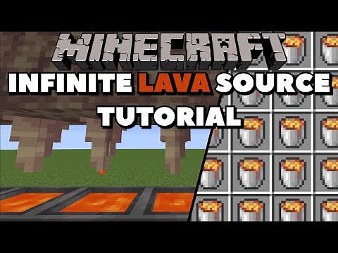 Infinite Lava Source Tutorial! | Minecraft 1.17 Tutorials