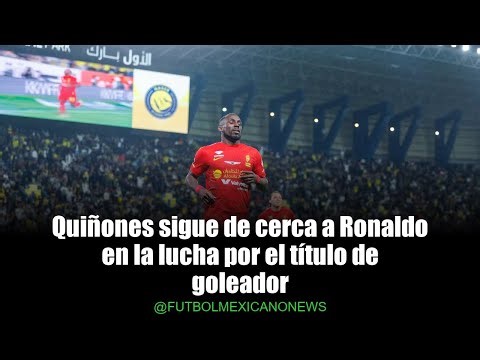 Quiñones acecha a Cristiano con un doblete explosivo