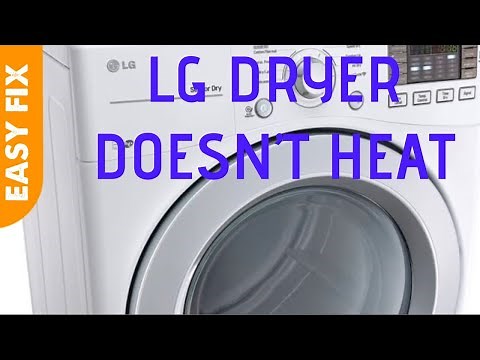 ✨LG GAS DRYER ISN’T HEATING UP - Money Saving Easy DIY Fix ✨