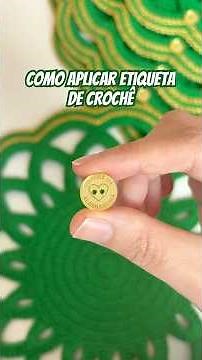 How to put a crochet label on your piece step by step tutorial crochet label how to apply