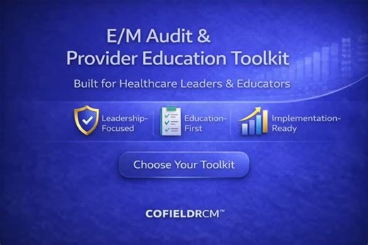 E/M audits shouldn’t depend on who reviews the chart. Inconsistent scoring, unclear provider feedback, and lack of defensible structure create unnecessary risk — for providers and organizations alike. #HealthcareConsulting #RevenueCycleManagement #HealthInformationManagement #OperationalExcellence | RCM Consulting Firm