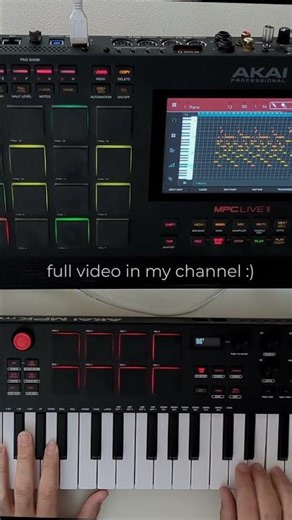 Ultra Chill Lo-fi Beatmaking Process on AKAI MPC Live II