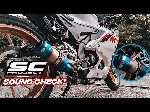 SC PROJECT Exhaust Para sa YAMAHA R15M! | Team Supremo