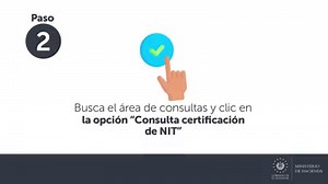 8.8K views · 58 reactions | Si has extraviado tu NIT, no te preocupes, puedes descargar una certificación desde nuestros servicios en línea, solo necesitas ingresar con tu NIT y contraseña. Te mostramos los pasos a seguir en el siguient video: | Ministerio de Hacienda | Facebook