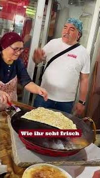 Frisches Gözleme bei Görgülü teyze