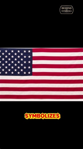 The Secret Behind the USA Flag 🇺🇸#USAFlag #HiddenHistory #FlagFacts