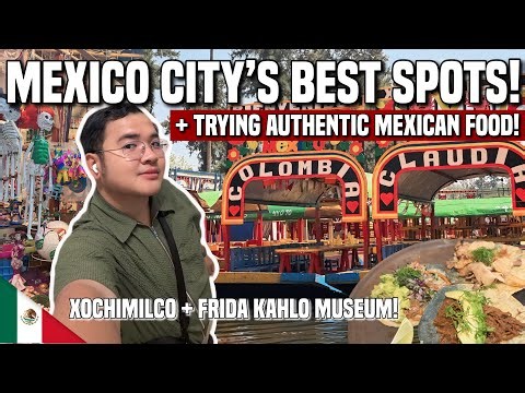 MEXICO CITY’S BEST SPOTS + AUTHENTIC MEXICAN FOOD TRIP! 🇲🇽 | Ivan de Guzman