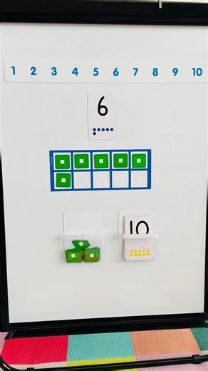 Kindergarten • Math on Instagram: "Ten Frame Modeling! For the 🔗 comment: TEN FRAME #kindergarten #maths #firstgrade #kindergartenteacher #learning"