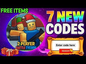 *SECRET UPDATE!* |2 Player Battle Tycoon CODES 2026 (ROBLOX 2 Player Battle Tycoon)