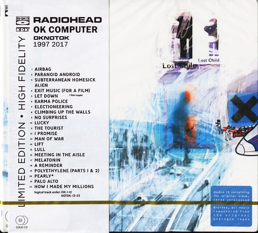 Radiohead - OK Computer OKNOTOK 1997 2017