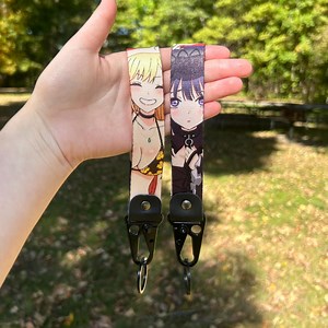 Anime Keychain Strap - Durable Anime Keyring Lanyard - Etsy
