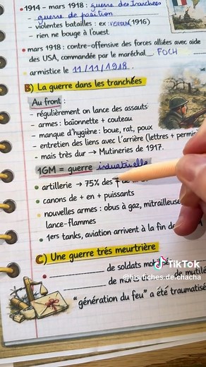 Première Guerre Mondiale : Preparations au Brevet 3ème