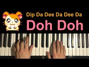The Hampsterdance Song (Piano Tutorial Lesson)