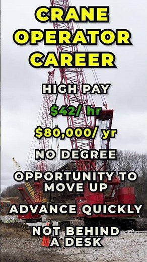 Crane Operator Career & Salary Overview