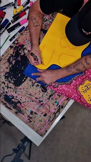 Bold POSCA Creations witih Artist @kazari1er