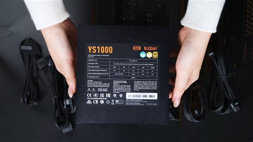 开箱 | CPS YS1000 金牌全模组电源