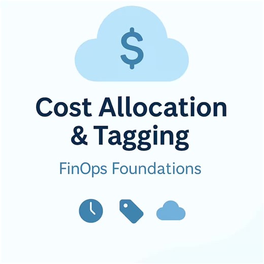 FinOps Basics: Cost Allocation & Tagging Explained. #FinOps #CloudFinance #CloudCostManagement #AWS #CloudOptimization