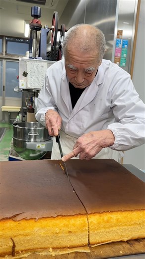 Grandpa's 84-Year-Old Castella #japanesefood