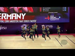Germany (GER) - 2022 Aerobic Worlds, Guimaraes (POR) - Aerobic Dance Qualifications