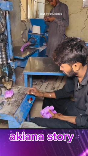 Take a Peek at How Bar Soap is Produced! #viralvideo #shortvideo #bathsoap #fyp