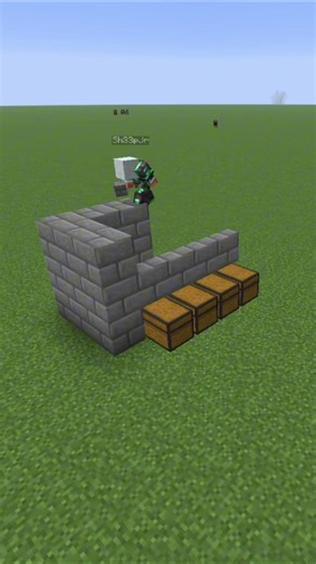How to build the efficiënt cobblestone generator? #minecraft #tutorial #cobblestonegenerator #fyp