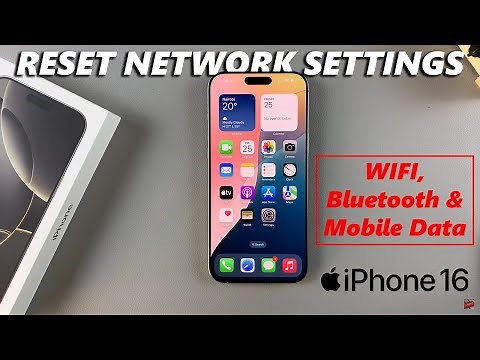 How To Reset Network Settings On iPhone 16 / iPhone 16 Pro